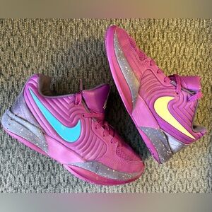 Nike Ja 2 "Purple Sky" Basketball Shoes Sneakers in Bold Berry Youth Size 3